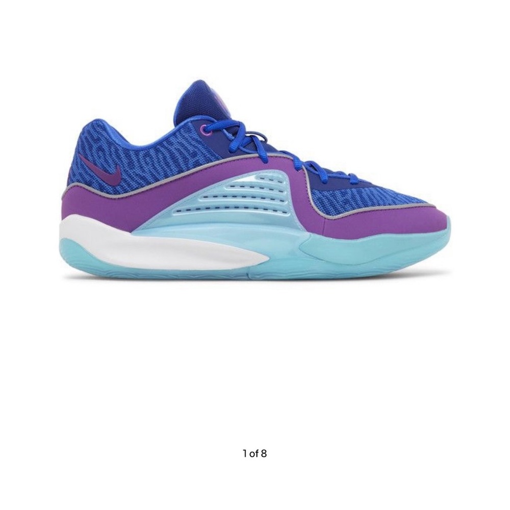Nike Blue and Purple Athletic Shoes
